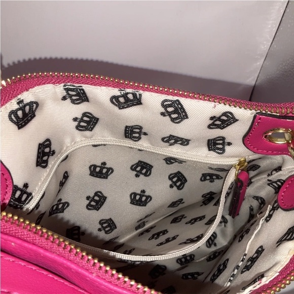 Juicy Couture  Crossbody/Shoulder Purse Hot Pink - Picture 5 of 10